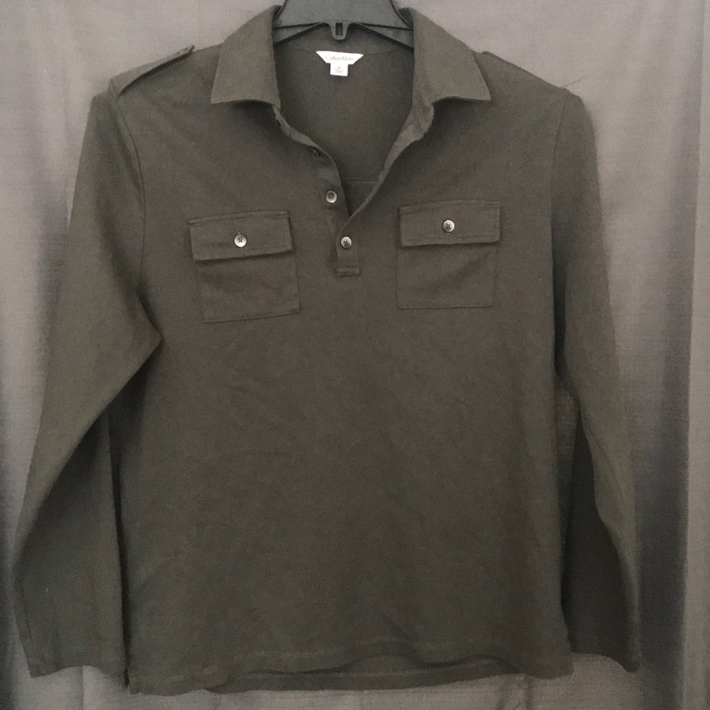 Calvin Klein long sleeve polo